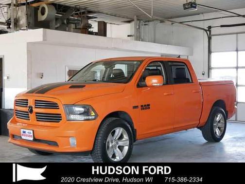 Ignition Orange Clear Coat 2015 RAM 1500 Sport