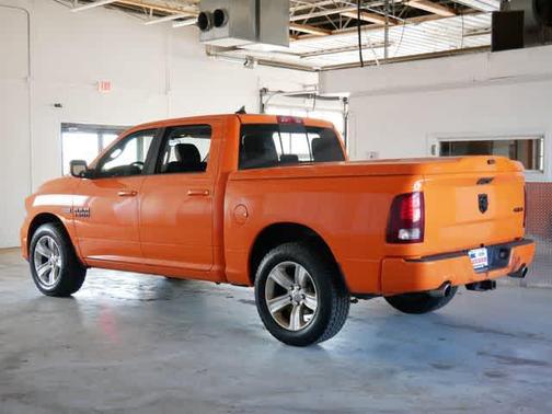Ignition Orange Clear Coat 2015 RAM 1500 Sport