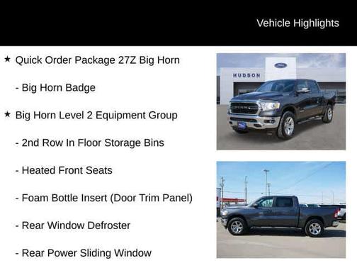 2021 RAM 1500 Big Horn/Lone Star