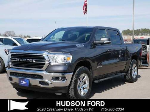 Granite Crystal Metallic Clearcoat 2021 RAM 1500 Big Horn/Lone Star