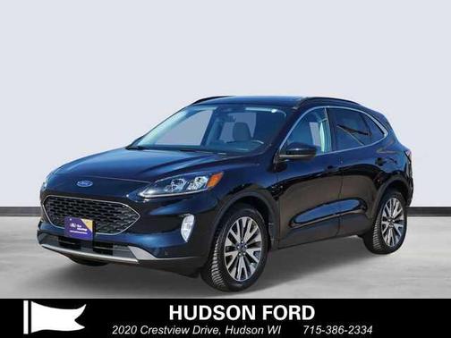 Antimatter Blue Metallic 2021 Ford Escape Titanium