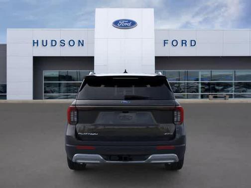 Agate Black Metallic 2026 Ford Explorer Platinum