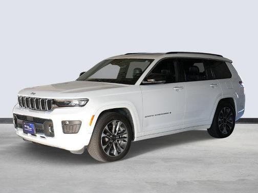 Bright White Clearcoat 2021 Jeep Grand Cherokee L Overland