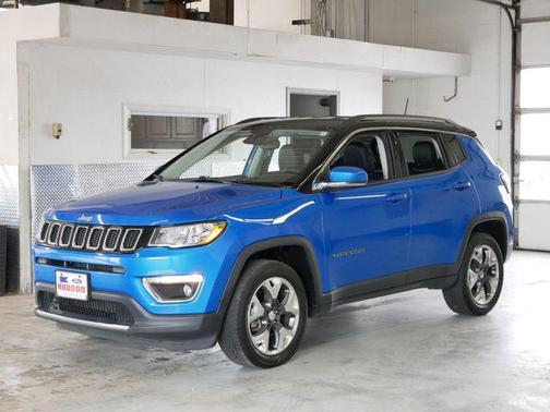 Laser Blue Pearlcoat 2021 Jeep Compass Limited
