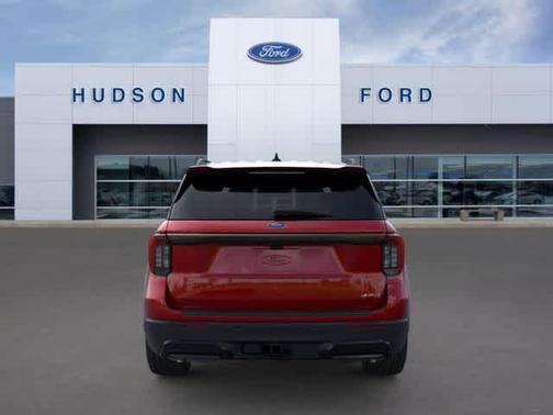 Rapid Red Metallic Tinted Clearcoat 2026 Ford Explorer ST-Line