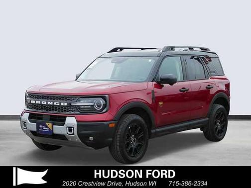 Ruby Red Metallic Tinted Clearcoat 2025 Ford Bronco Sport Badlands