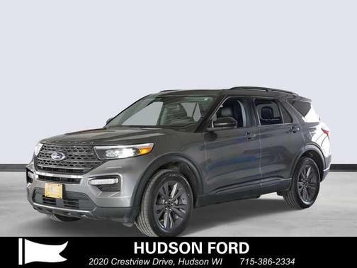 Carbonized Gray Metallic 2023 Ford Explorer XLT