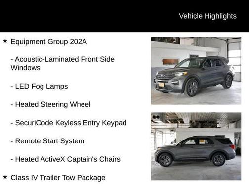 Carbonized Gray Metallic 2023 Ford Explorer XLT