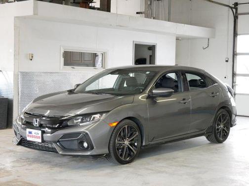 Gray 2021 Honda Civic Sport