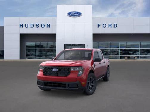 Red 2026 Ford Maverick XLT