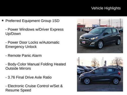 2020 Chevrolet Spark 1LT