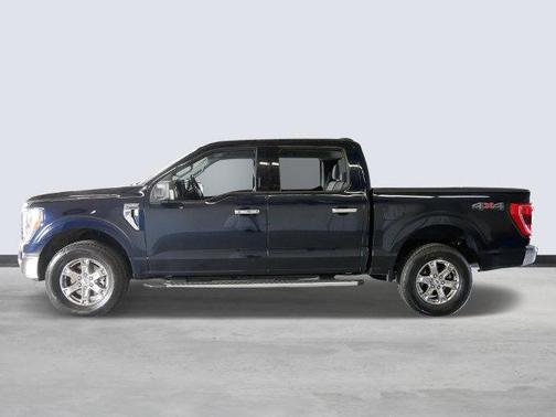 Antimatter Blue Metallic 2023 Ford F-150 XLT