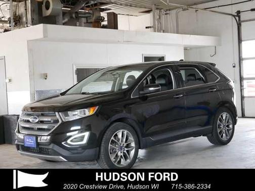 Shadow Black 2018 Ford Edge Titanium
