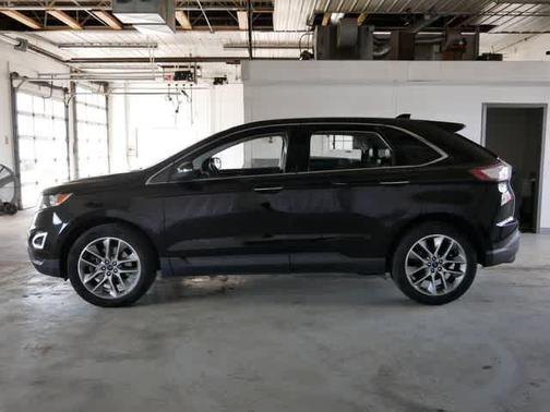 Shadow Black 2018 Ford Edge Titanium