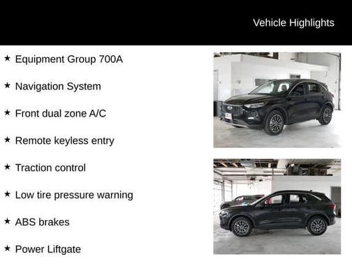Agate Black Metallic 2024 Ford Escape PHEV Base