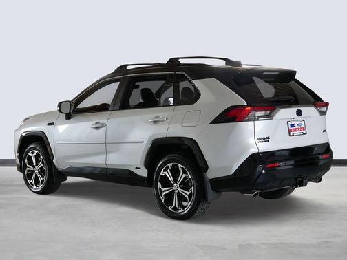 Wind Chill Pearl/Midnight Black Metallic 2024 Toyota RAV4 Prime XSE