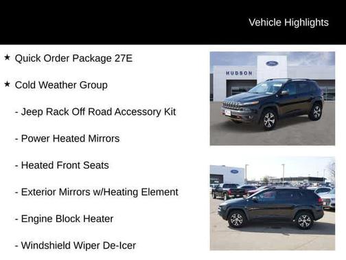 2015 Jeep Cherokee Trailhawk