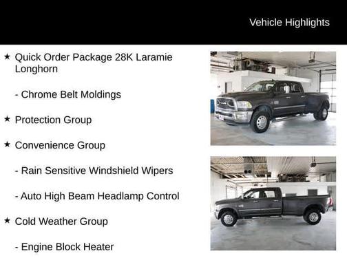 Granite Crystal Metallic Clearcoat 2018 RAM 3500 Longhorn