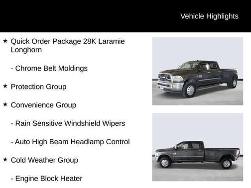 Granite Crystal Metallic Clearcoat 2018 RAM 3500 Longhorn