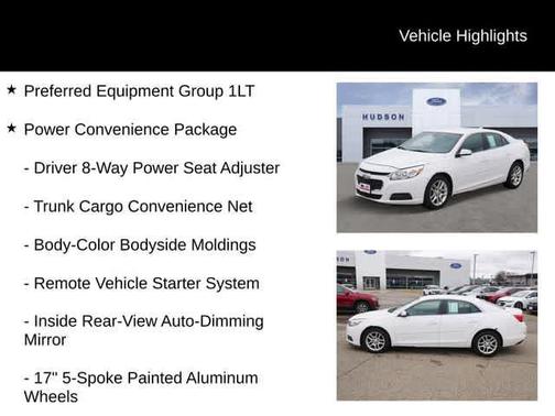 2016 Chevrolet Malibu Limited LT