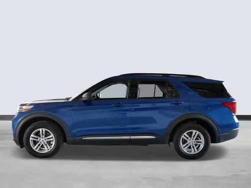 Atlas Blue Metallic 2023 Ford Explorer XLT