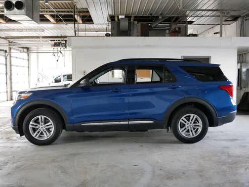 Atlas Blue Metallic 2023 Ford Explorer XLT