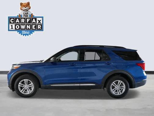 Atlas Blue Metallic 2023 Ford Explorer XLT