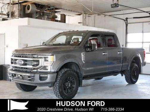 Carbonized Gray Metallic 2022 Ford F-350 Platinum