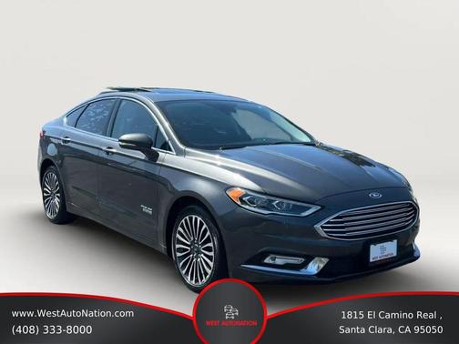 Magnetic Metallic 2018 Ford Fusion Energi Titanium