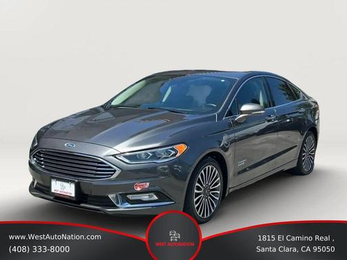 Magnetic Metallic 2018 Ford Fusion Energi Titanium