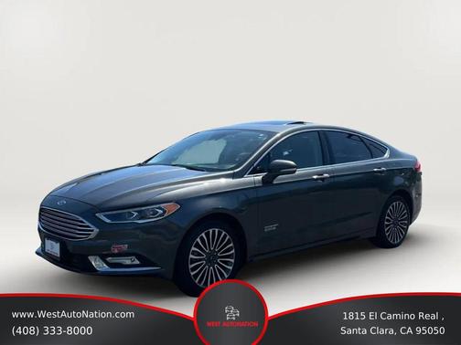 Magnetic Metallic 2018 Ford Fusion Energi Titanium