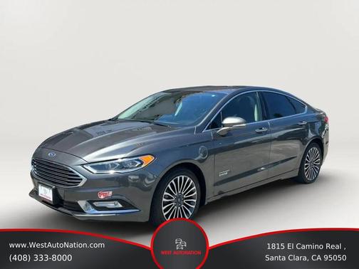 Magnetic Metallic 2018 Ford Fusion Energi Titanium