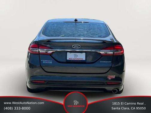 Magnetic Metallic 2018 Ford Fusion Energi Titanium