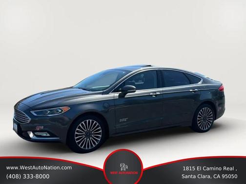 Magnetic Metallic 2018 Ford Fusion Energi Titanium