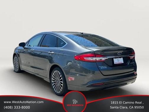 Magnetic Metallic 2018 Ford Fusion Energi Titanium