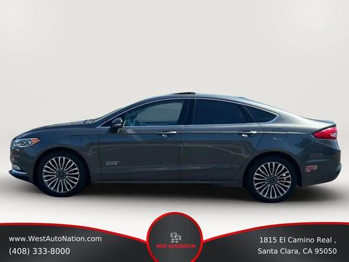 Magnetic Metallic 2018 Ford Fusion Energi Titanium