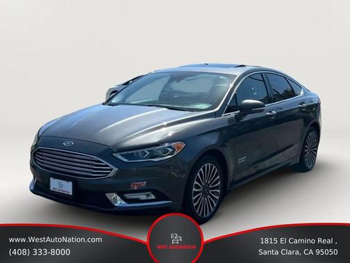 Magnetic Metallic 2018 Ford Fusion Energi Titanium