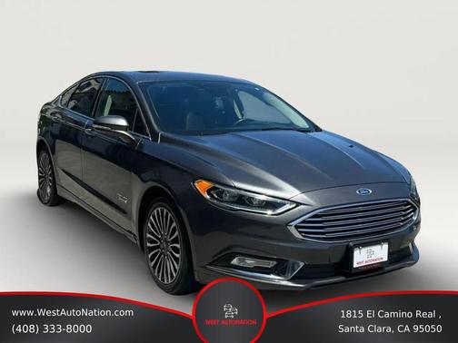Magnetic Metallic 2018 Ford Fusion Energi Titanium