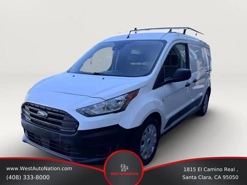Frozen White 2021 Ford Transit Connect XL Cargo Van