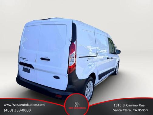 Frozen White 2021 Ford Transit Connect XL Cargo Van