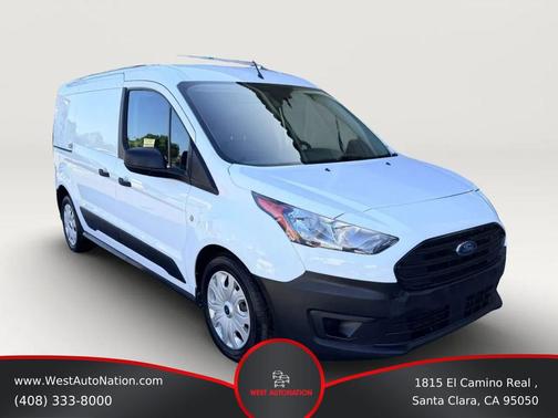 Frozen White 2021 Ford Transit Connect XL Cargo Van