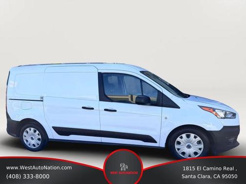 Frozen White 2021 Ford Transit Connect XL Cargo Van