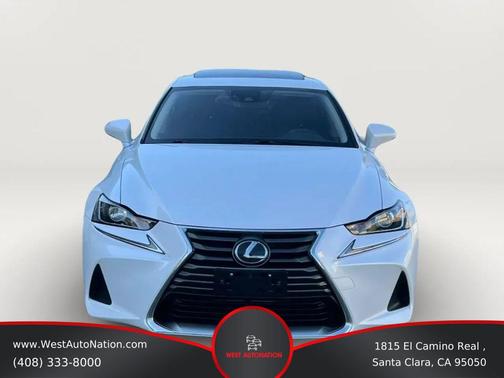 White 2020 Lexus IS 300 Base