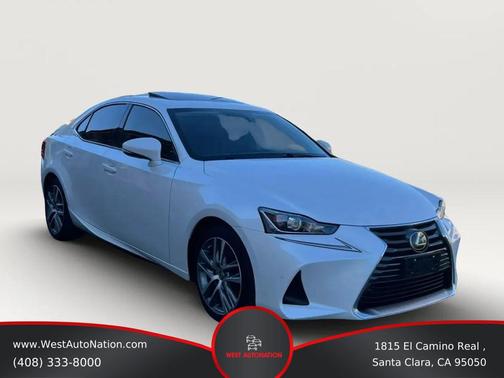 White 2020 Lexus IS 300 Base