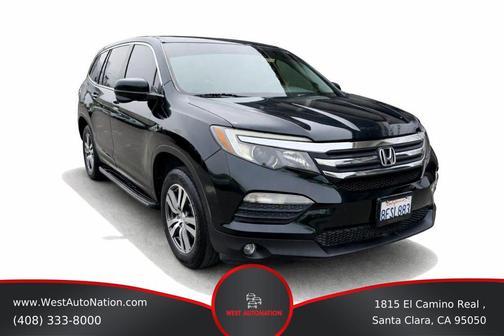 Black Forest Pearl 2016 Honda Pilot EX