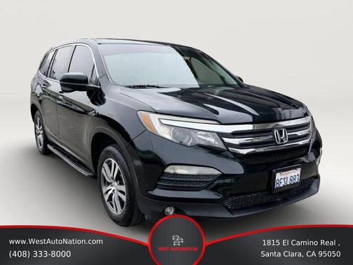 Black Forest Pearl 2016 Honda Pilot EX