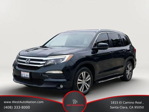 Black Forest Pearl 2016 Honda Pilot EX