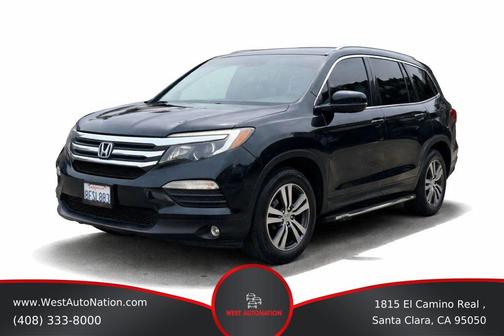 Black Forest Pearl 2016 Honda Pilot EX