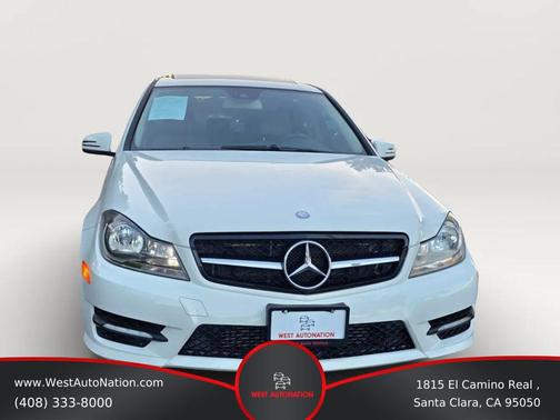 White 2012 Mercedes-Benz C-Class Luxury