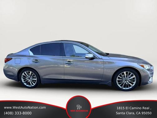 Graphite Shadow 2019 INFINITI Q50 3.0t LUXE